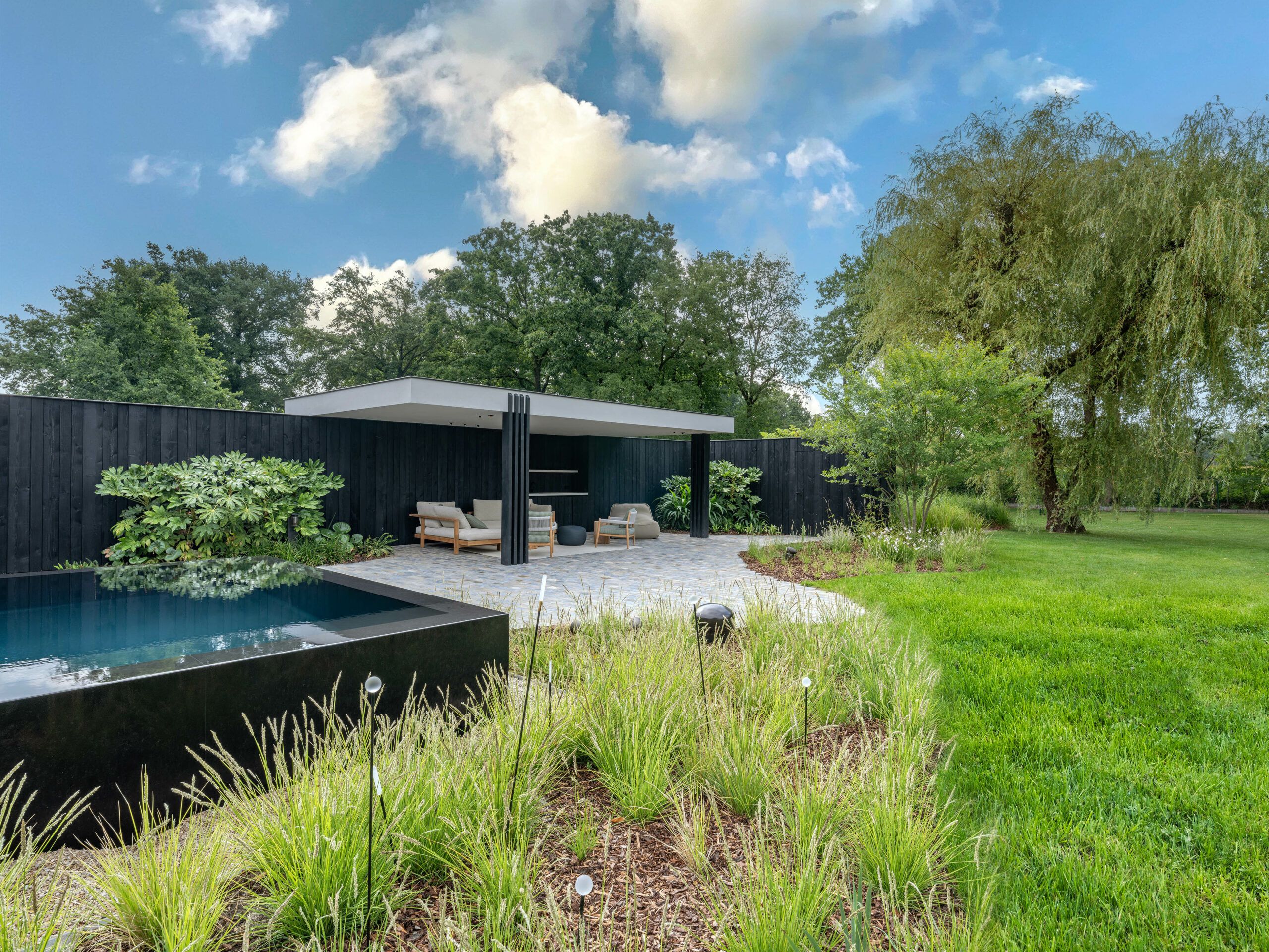 Architecturale tuin onderhouden door Artgreen