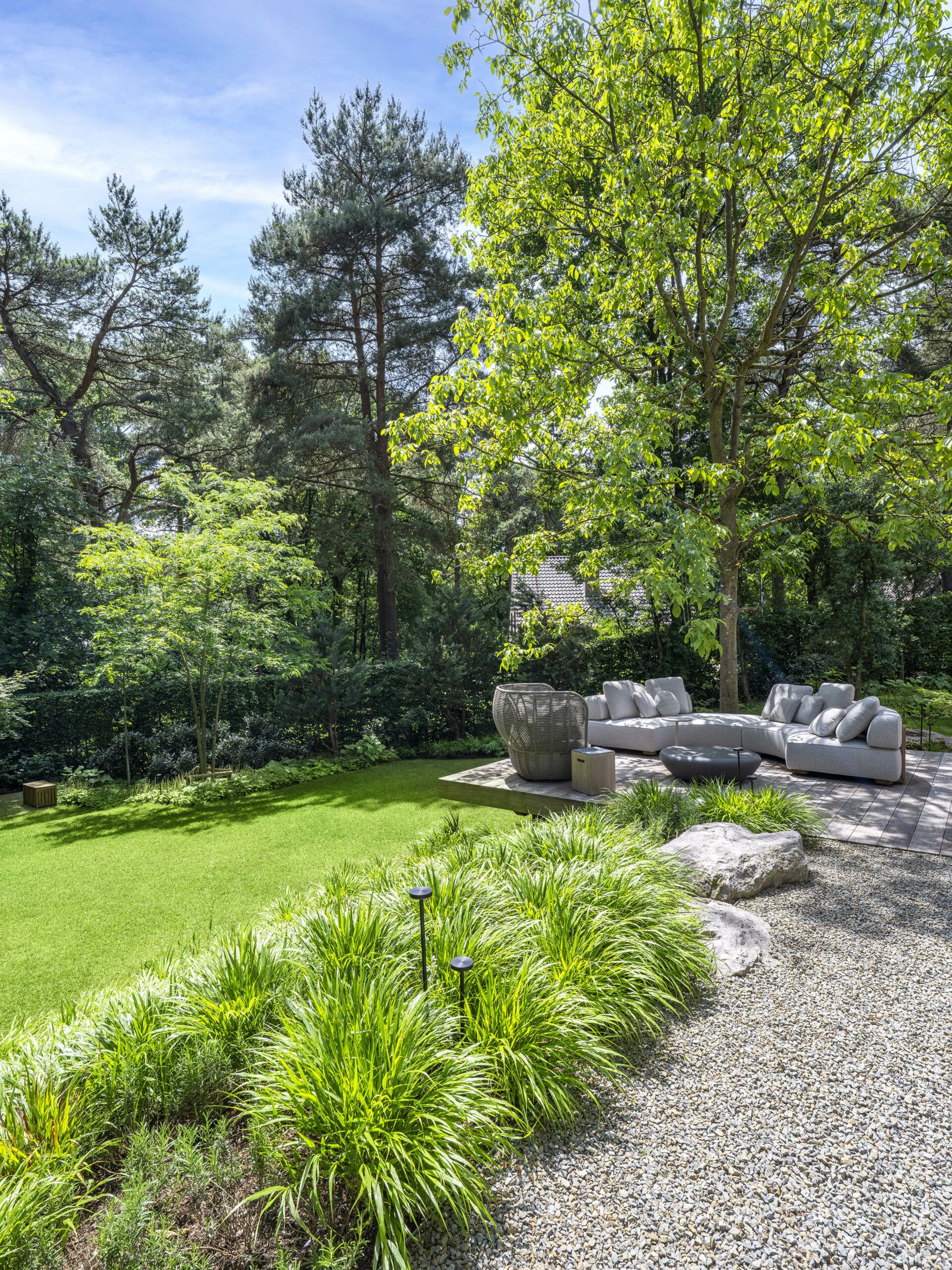 Architecturale tuin onderhouden door Artgreen